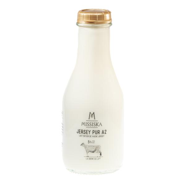 Lait A2 Jersey non homogénéisé