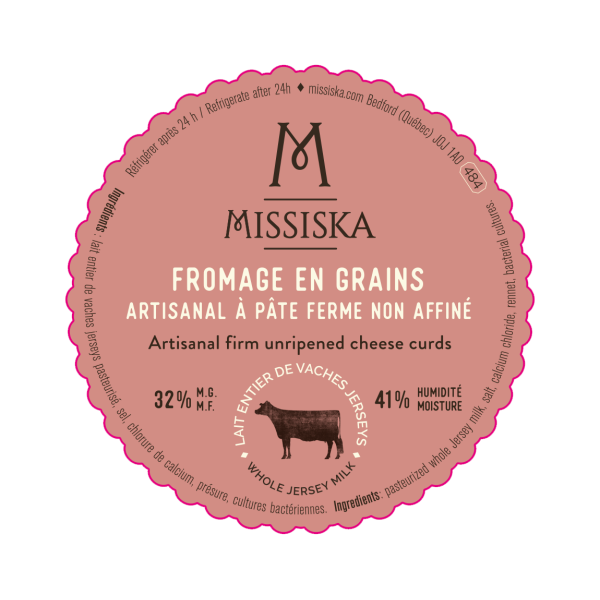 Cheddar Missiska en Grains au BBQ